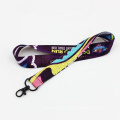2021 High Quality Logo Printed Polyester buckle Lanyard